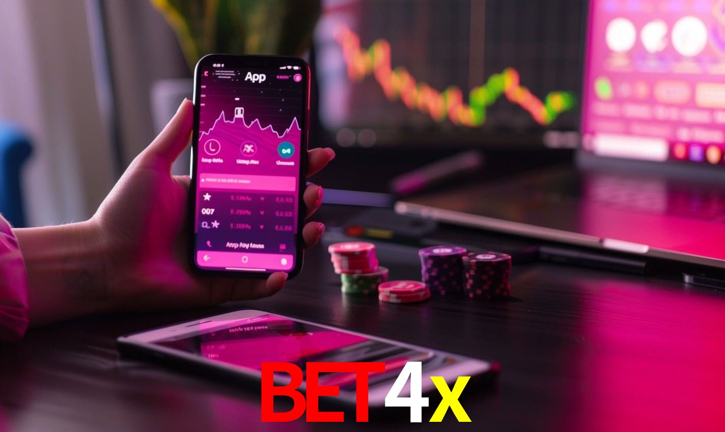 Recursos Exclusivos do App bet4x - Modo Offline, Login Biométrico